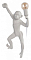 Бра Loft it Monkey 10314W/B