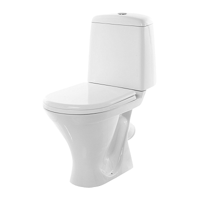 АТТИКА СТАНДАРТ Унитаз-компакт Белый S1 (WC.CC/Attica/1-P/WHT.G/S1) 400_400_3227240