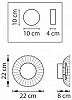 Накладной светильник Lightstar Celesta 809015 100_100_1720016