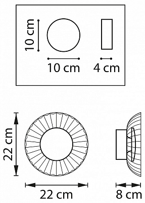 Накладной светильник Lightstar Celesta 809015 400_400_1720016