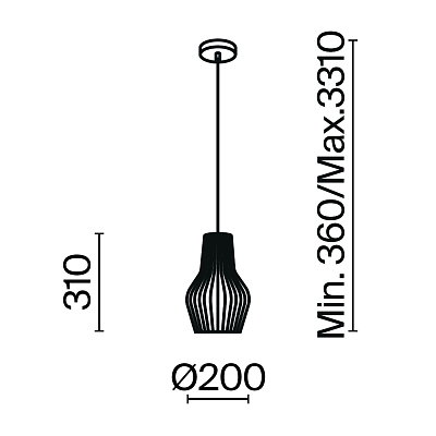 Подвесной светильник Maytoni MOD191PL-01W 400_400_817422