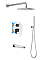 AQ1173CR БЕТТА Set 4 в 1 душевой комплект 3 режима