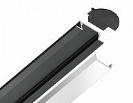 Профиль встраиваемый Ambrella Light GP GP1001BK 250_100_2842800