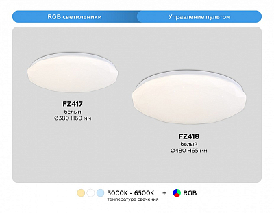 Накладной светильник Ambrella Light FZ FZ417 400_400_2181229