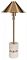 Настольная лампа декоративная Loft it Travertine 10444T/B