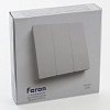Выключатель беспроводной трехклавишный Feron Saffit TM83 41130 100_100_2152775
