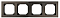Рамка на 4 поста LIREGUS EPSILON 28-119