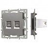 Розетка двойная RJ-12 и Ethernet RJ-45, без рамки Arlight SCT 045338 100_100_681202