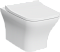 7484B003-0075 Подвесной безободковый SmoothFlush унитазZentrum Square (НУЖНА КРЫШКА 191-003-009, 810-003-009)
