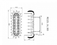Подвесная люстра Wertmark Alexia WE125.14.303 250_100_1926275