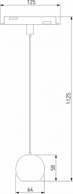 Подвесной светильник Elektrostandard Slim Magnetic a062804 400_400_1774871