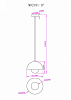Подвесной светильник MyFar Dorothy MR2181-1P 100_100_3072527