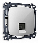 Розетка Ethernet RJ-45 и со шторками, без рамки Ambrella Volt OMEGA MO412010 250_100_Array