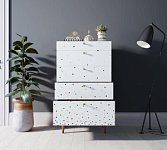 Комод высокий "Berber" принт 15 арт BB10/Print_15 250_100_1938047