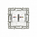Розетка двойная RJ-12 и Ethernet RJ-45, без рамки Arlight SCT 045338 250_100_681203