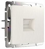 Розетка телефонная RJ-11 без рамки Werkel перламутровый рифленый W1182013 500_191_2261572