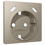 Накладка для розетки с заземлением и со шторками и 2хUSB type С Ambrella Volt ALFA AP3705 250_100_2192821