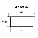 Светильник для потолка Грильято Uniel ULP-1010 UL-00012838 250_100_3073163