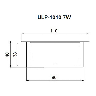 Светильник для потолка Грильято Uniel ULP-1010 UL-00012839 400_400_3094368