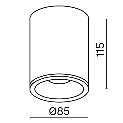 Потолочный светильник Technical C029CL-01B 400_400_3157988