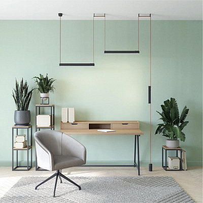 Накладной светильник Denkirs BELTY LINEAR DK5577-BK 400_400_1914998