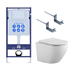 Set AQUATEK ЕВРОПА-KKI2 (рама AQUATEK Standard INS-0000012+звукоизоляционная прокладка+крепеж KKI-0000002+унитаз ЕВРОПА AQ1901-00+тонкое сиденье с ме 100_100_3226824