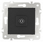 ТВ-розетка без рамки Arte Milano am-203 203.43-1.black 250_100_Array