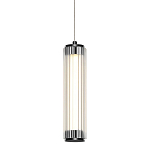 SL6224.403.01 Светильник подвесной ST-Luce Черный/Прозрачный LED 1*8W 4000K БАМБУ 250_100_2956814