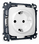 Розетка с заземлением и со шторкой, без рамки Ambrella Volt OMEGA MO127010 250_100_Array
