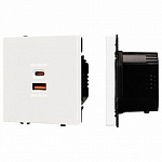 Розетка 2хUSB type A и C без рамки Arlight SCT 054316 250_100_Array