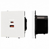 Розетка 2хUSB type A и C без рамки Arlight SCT 054316 500_191_2223558
