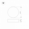 Накладной светильник Arlight RONDO 022904(2) 100_100_3146250