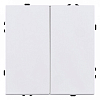 Выключатель двухклавишный без рамки Kollinger Eclipse EC-025WH 100_100_3106503