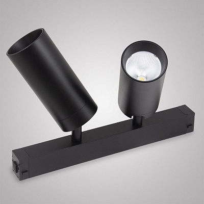 Светильник на штанге AM-Group SMART CYLINDER AM528 BK-220V-2X10W SMART 400_400_2859282