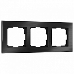 Рамка на 3 поста Werkel Aluminium (черный алюминий) W0031708 250_100_2128610