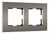 Рамка на 2 поста Werkel Slab (бронза софт) W0022963 100_100_2130749
