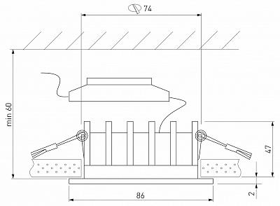Встраиваемый светильник Elektrostandard Combi a069005 400_400_1777708