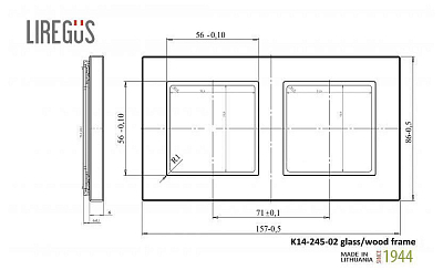 Рамка на 2 поста LIREGUS EPSILON 28-252 400_400_2205191
