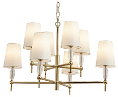 Подвесная люстра Newport 4370 4378/C gold 500_191_2429479