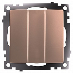Выключатель трехклавишный без рамки Stekker Катрин 49174 250_100_Array