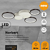 Потолочная люстра Lumion Norbert 5253/80CL 100_100_1863174