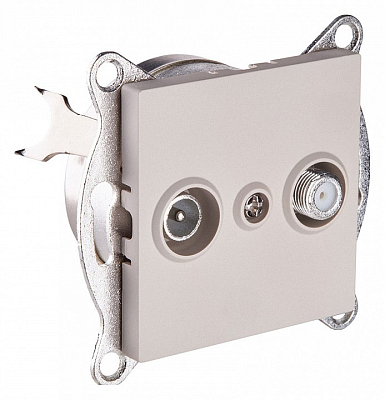 ТВ-розетка и SAT-розетка оконечная без рамки Kollinger  REA-035CM 400_400_3123471