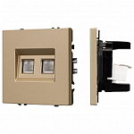 Розетка двойная Ethernet RJ-45 без рамки Arlight SCT 054314 250_100_Array