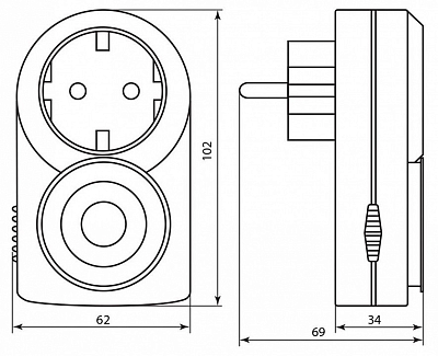 Розетка с таймером Feron TM50 23238 400_400_2122148