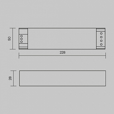 Блок питания Maytoni Technical Power Supply Magnetic PSL007-200W-48V-IP20 400_400_2762001