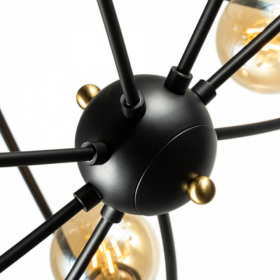 Люстра на штанге Arte Lamp Glasgow A1963PL-8BK 400_400_1822446