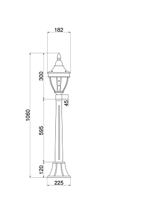 Ландшафтный светильник Outdoor O026FL-01B 400_400_2213067