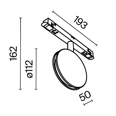 Трековый светильник Technical TR090-2-6W3K-B 400_400_841470