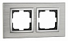 Рамка на 2 поста Mono Electric Style Aluminium 107-800000-161 100_100_2301830
