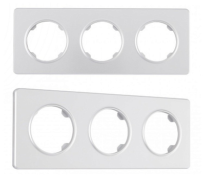 Рамка на 3 поста Arte Milano am-502.15 502.15-3.silver 400_400_2303108